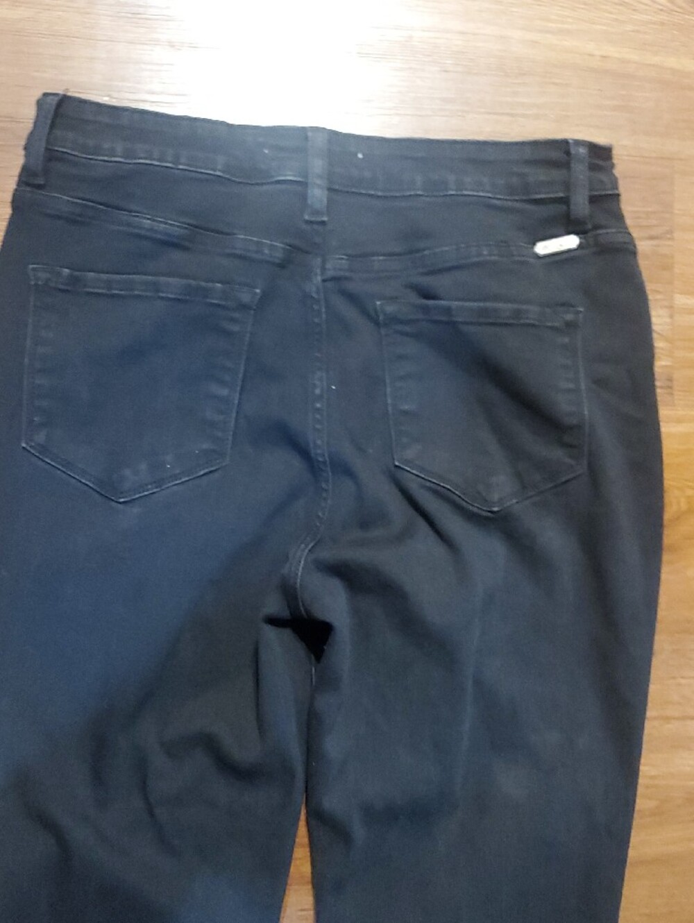 KanCan Black Skinny Button-Fly Jeans